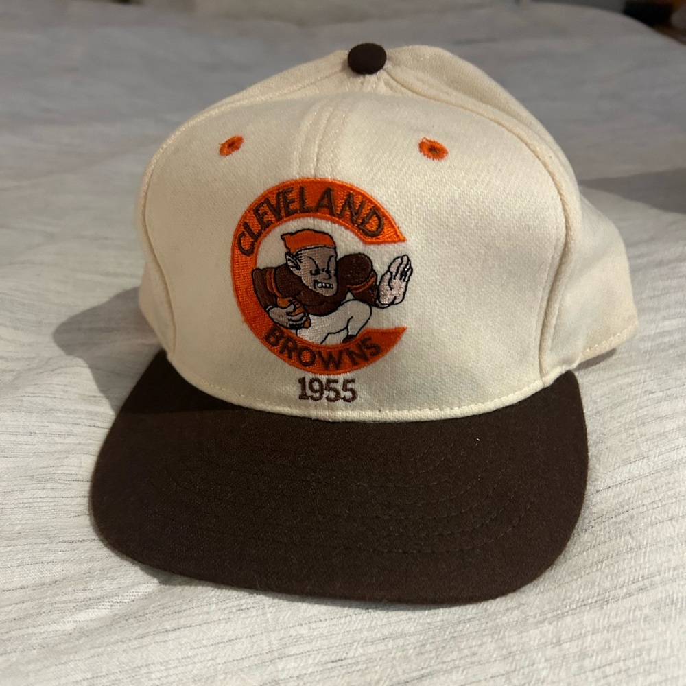 Vintage 1955 Cleveland Browns Cap size 7 3/8